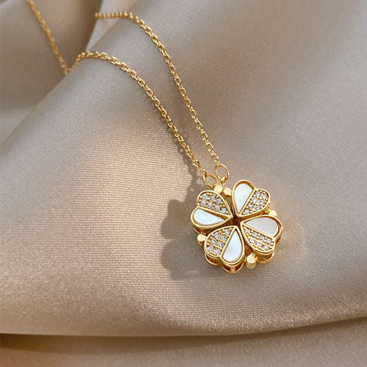 Luxury Four Leaf Clover Necklace